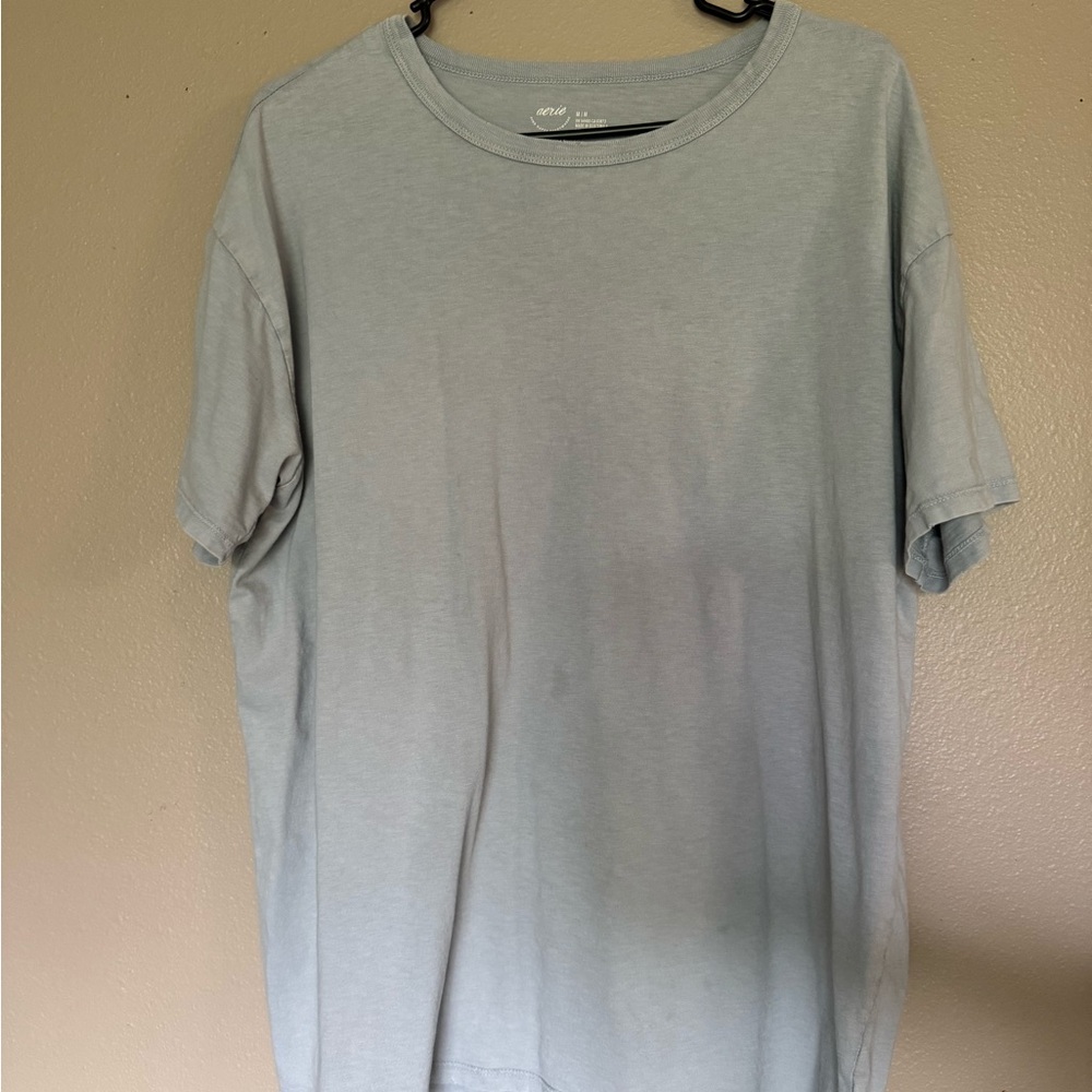 Aerie Light Blue Short Sleeve Tee